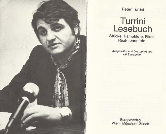 Peter Turrini Portrait